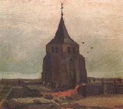Vincent Van Gogh The Old Church Tower Nuenen (nn04) oil painting on canvas